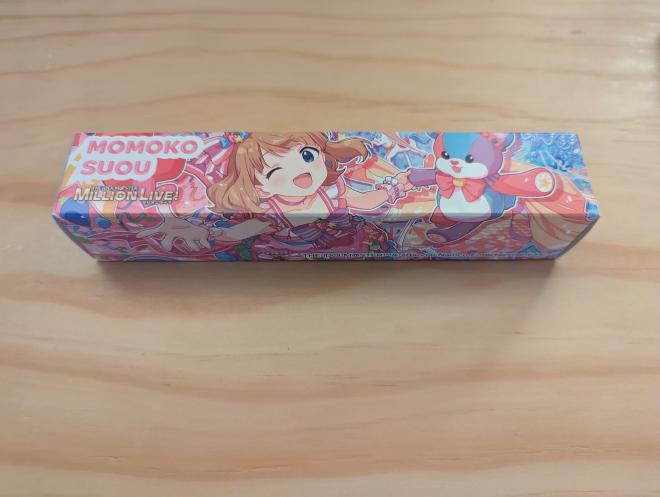 周防桃子が描かれたお香の箱