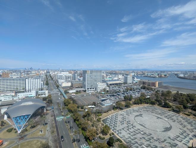 ポートビルからの景色