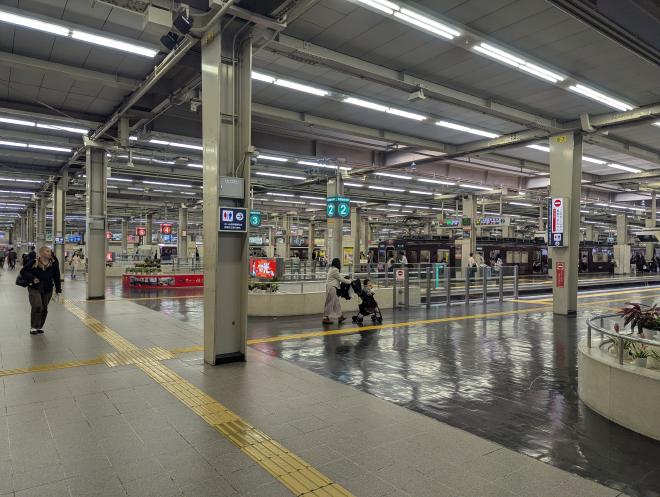 阪急梅田駅ホーム